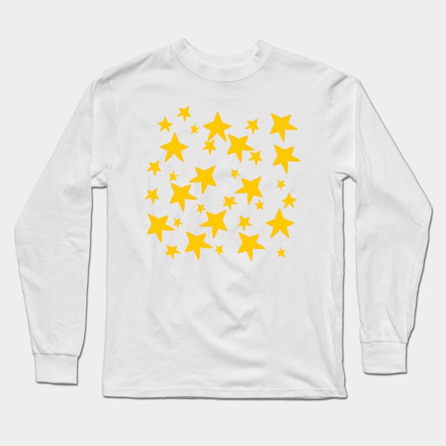 Star pattern Long Sleeve T-Shirt by Xinoni